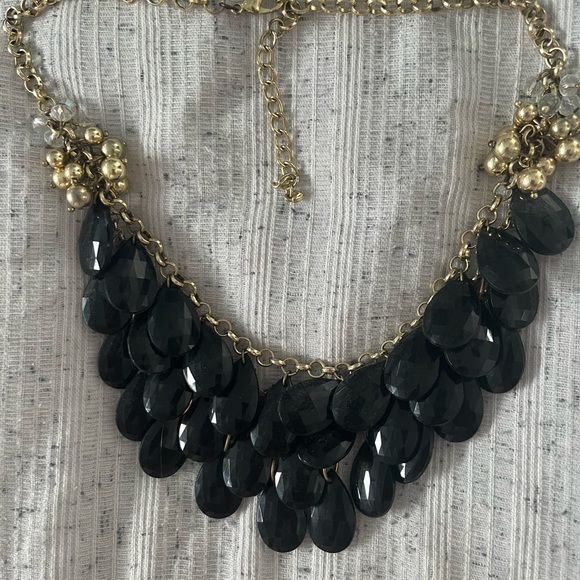 Black Bobble Statement Necklace from Dillard’s - Picture 1 of 2
